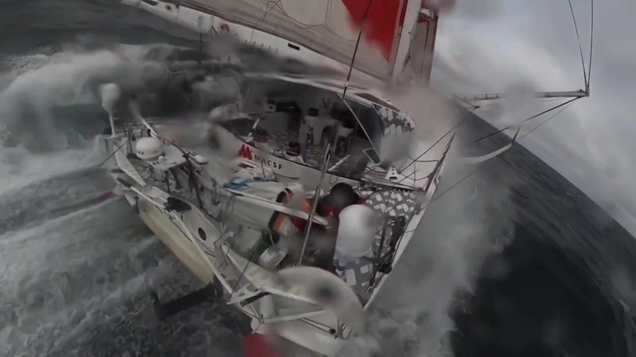 Vendee Globe Day 23 Onboard Report Skirting the Kergulens, dodging the High, Fixing the Damage more