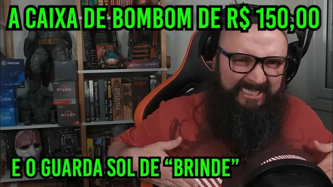 A Caixa De Bombom De R$150 reais e o Guarda Sol de Brinde !