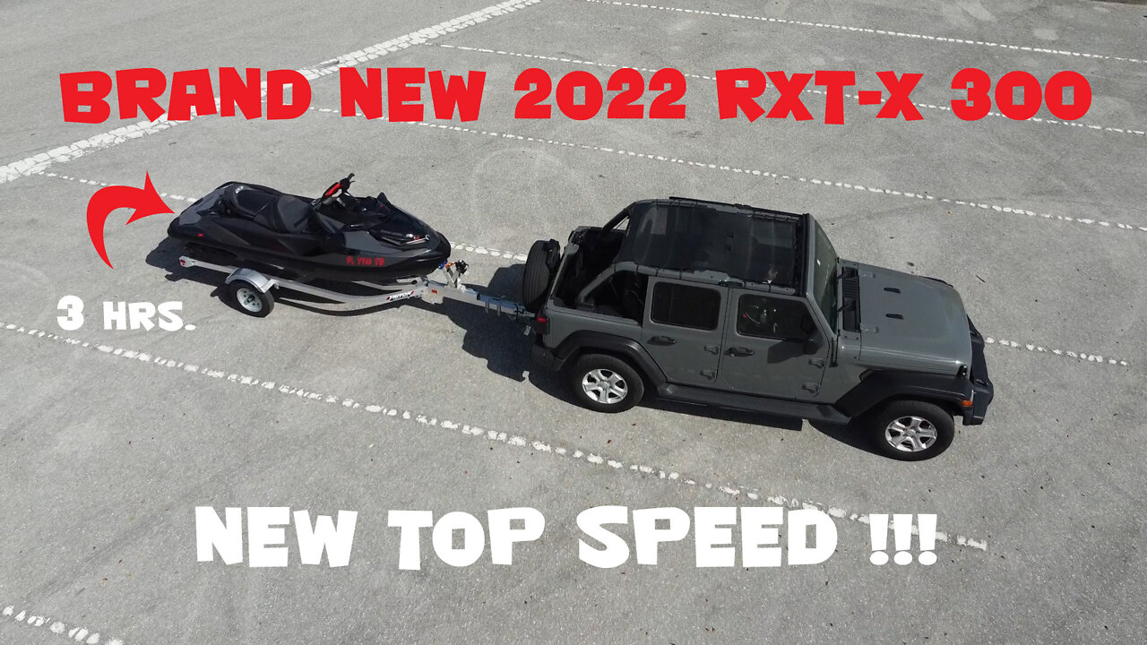 2022 Sea-Doo RXT-X 300... New Top Speed!!! Super Fast!!!! 70+mph No SCOM.. No ECU Flash.. Stock..