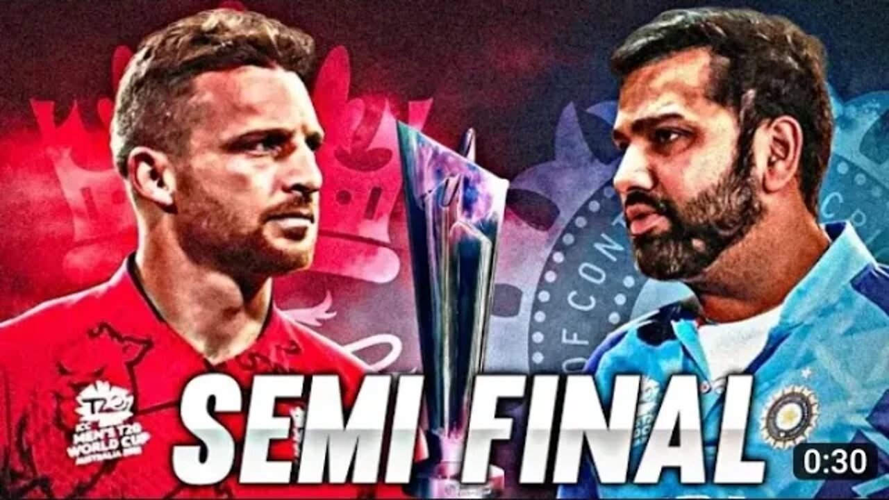 India Vs England || Icc t20 World cup 2022 || Semi final Match || Ind vs End