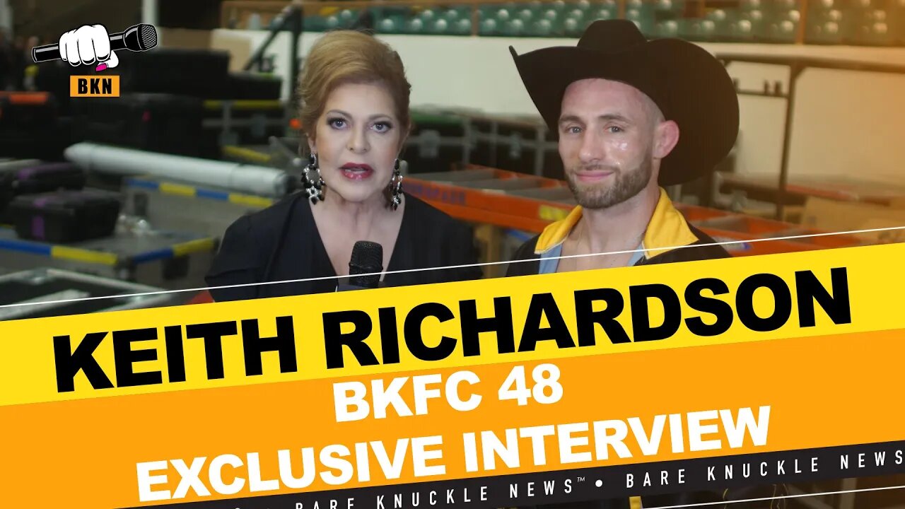 #KeithRockstarRichardson Post-Fight Interview | #bareknucklenews #exclusive