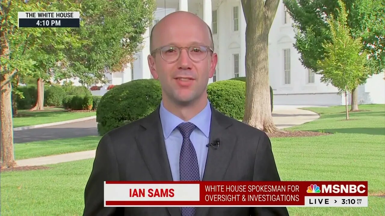 CLOWN: Top Biden Spox Ian Sams Claims Biden Is "Committed To The Independence Of The Justice Dept"