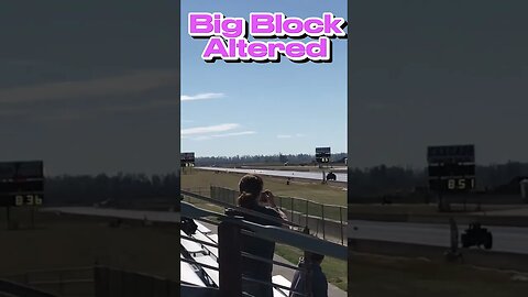 Big Block Altered Makes a Fast Pass! #shorts