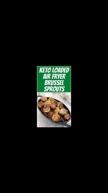 keto recipes | air fryer brussel sprouts | low carb | low carb diet | low carb recipes #Shorts #keto