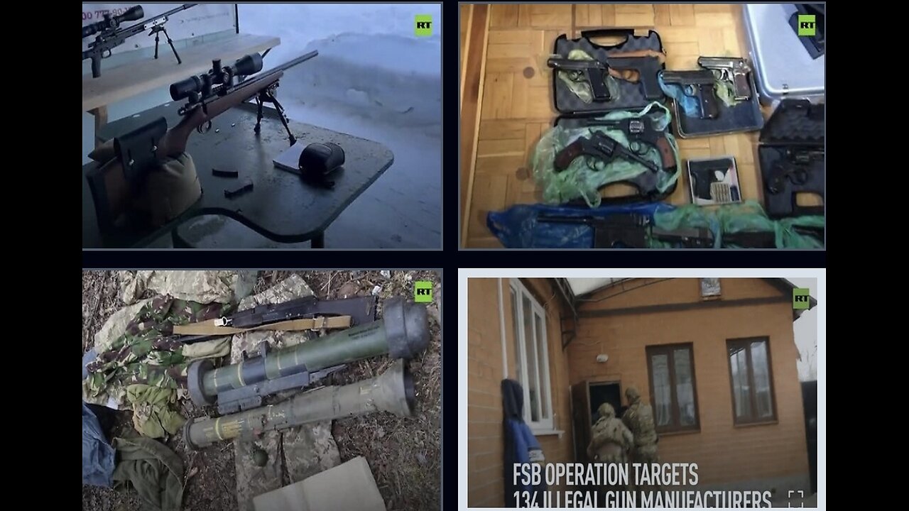 FSB operation targets 134 illegal gun manufacturers