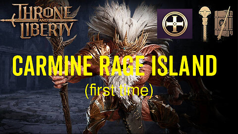 Throne and Liberty - Clearing Carmine Rage Island for the First Time (Full Run)