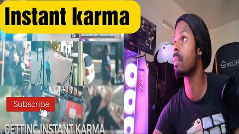Instant karma reaction #karen
