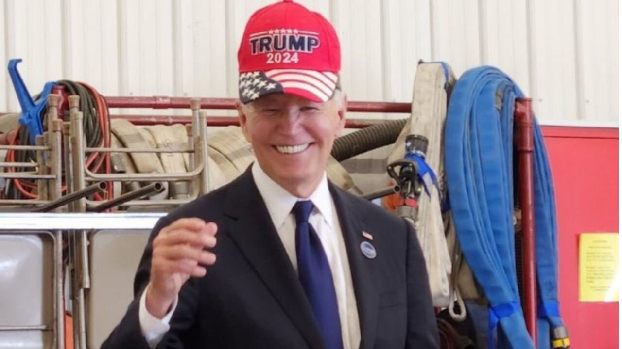 Biden Shocks The World - Wear Pro-Trump Hat Then Says The Unthinkable