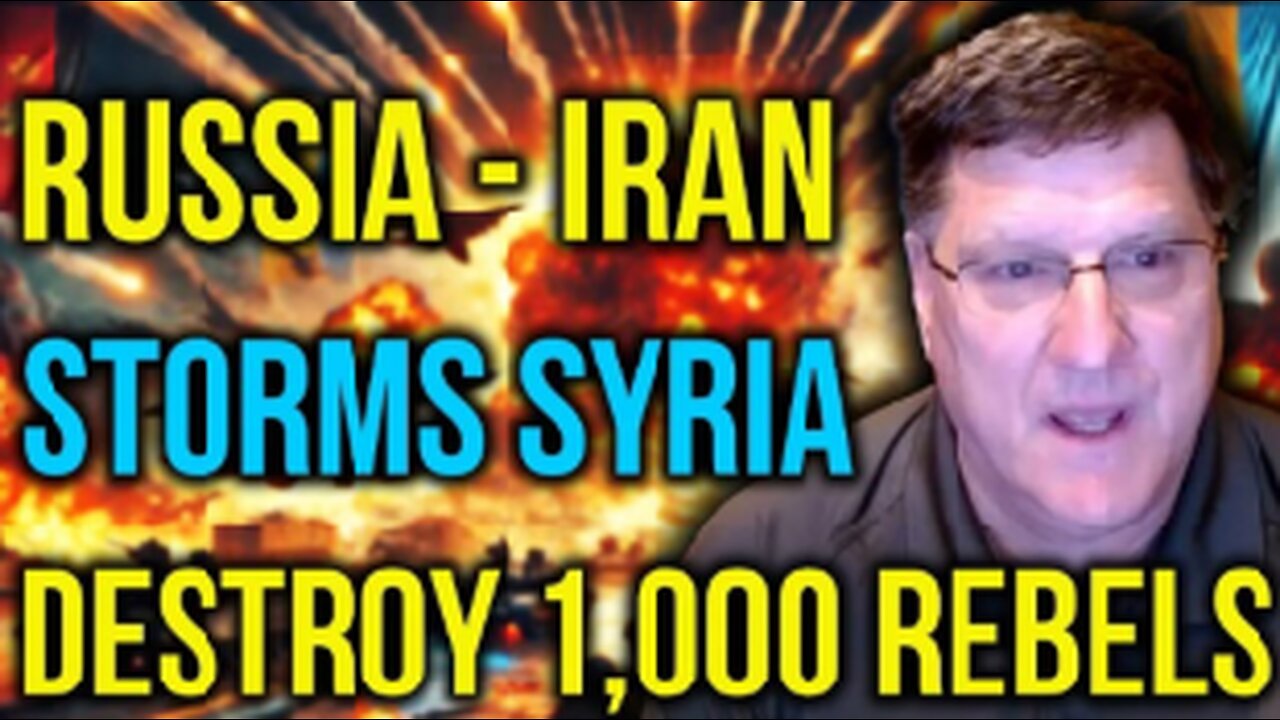 Scott Ritter: Russia & Iran Hit Aleppo Hard, 1,000 Rebels Eliminated as Ukraine Falters