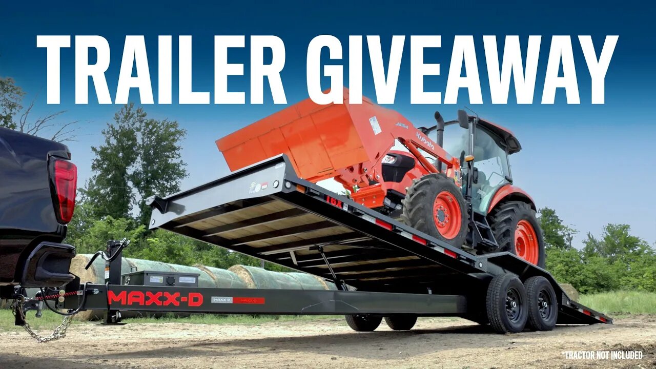 🔥🔥GIVEAWAY ALERT🔥🔥 WIN a Game-Changing T6X Power Tilt Trailer!