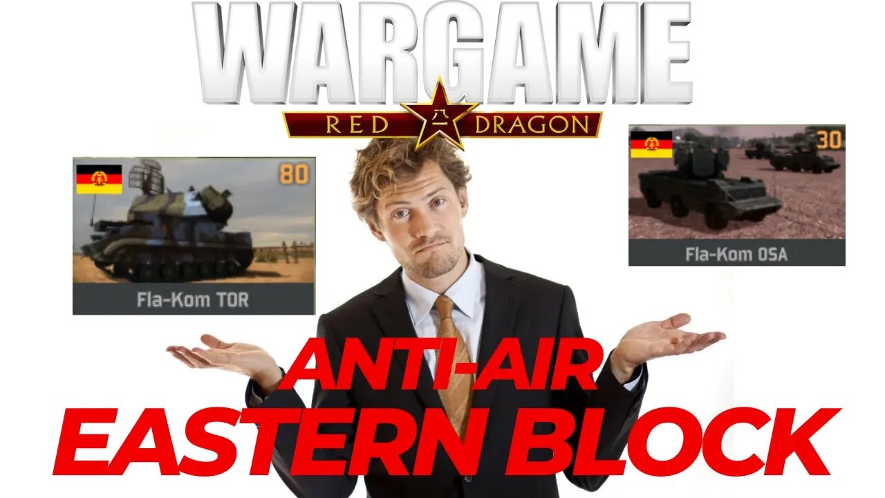 Unit Comparison EASTERN BLOCK | Anti-Air - Wargame Red Dragon