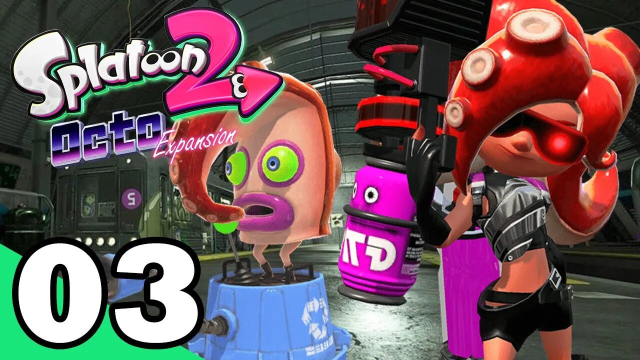 Splatoon 2 Octo Expansion 100% Walkthrough Part 3 [NSW][Commentary By X99]