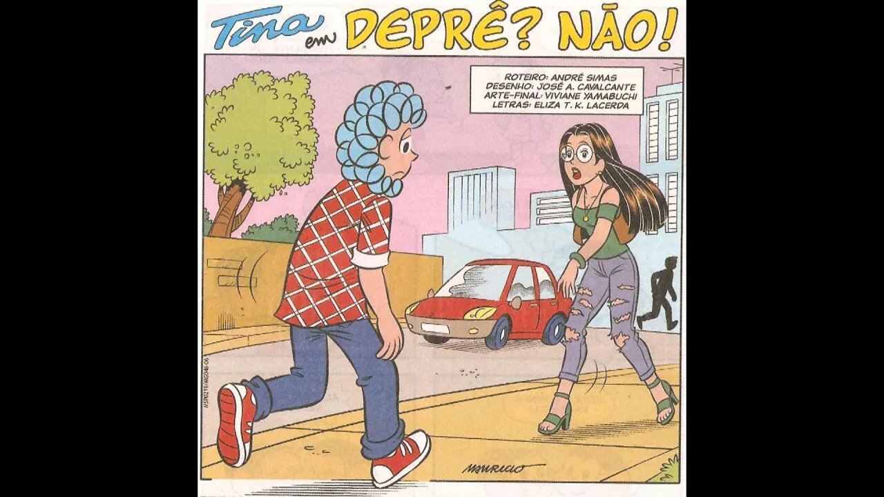 Tina em-Deprê? Não! | Gibis do Rapha 2