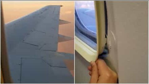 Passageiro de avião faz descoberta assustadora