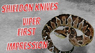 GARZA DESIGN SHIELDON VIPER | FIRST IMPRESSIONS