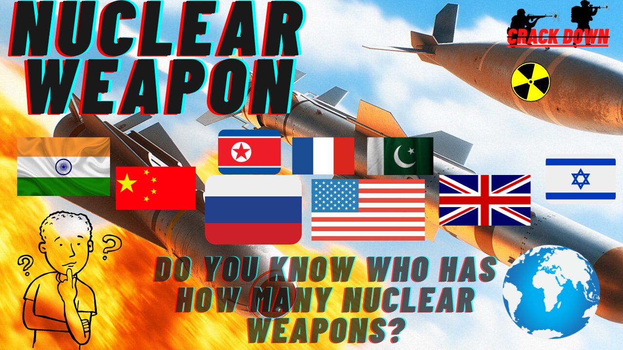 How many countries have nuclear weapons and how many are there? #nuclearpower