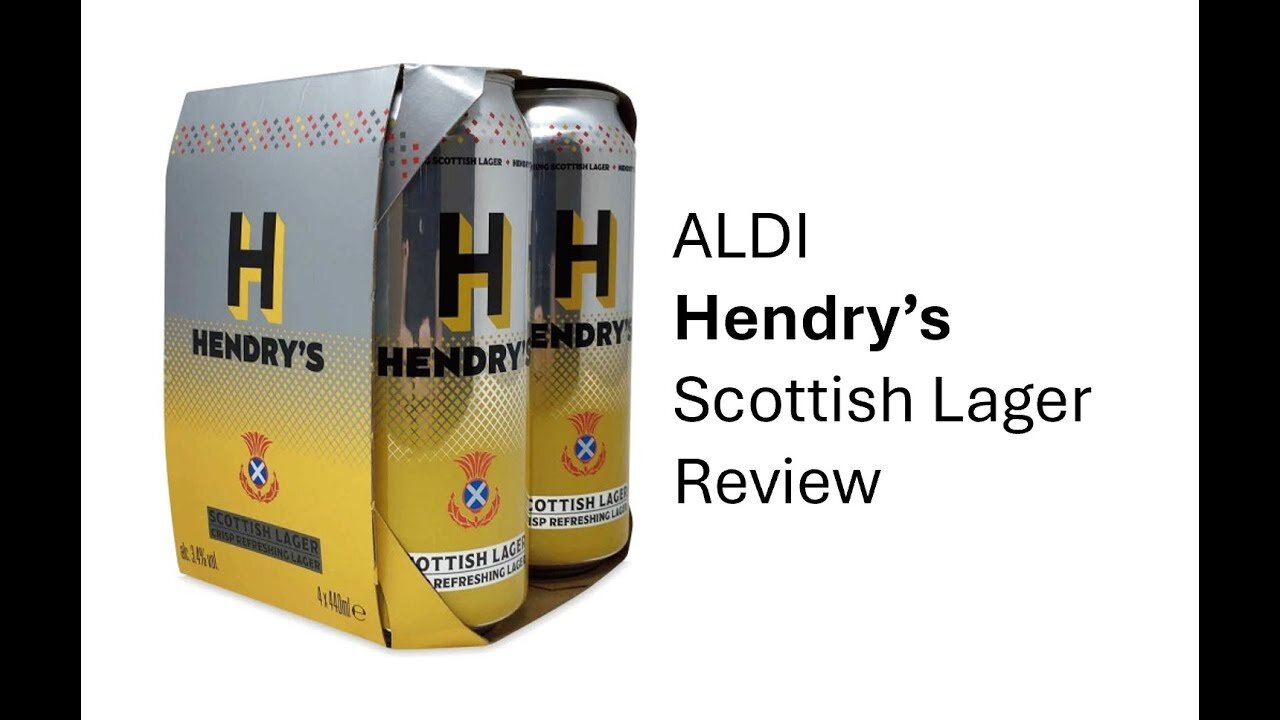 Aldi Hendry's Scottish Lager Review