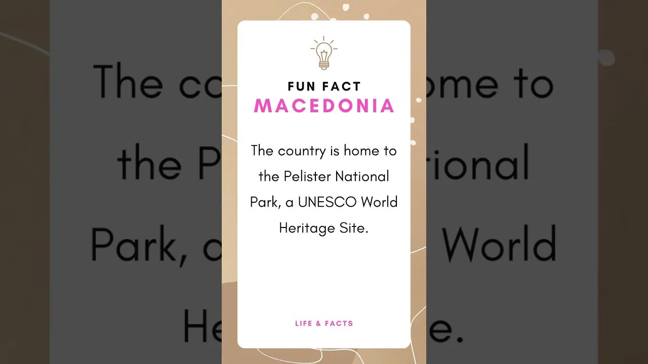 Fun Facts Macedonia