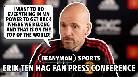 'I want to get us back where we belong! On TOP OF THE WORLD!' | Man Utd v Aston Villa | Erik ten Hag