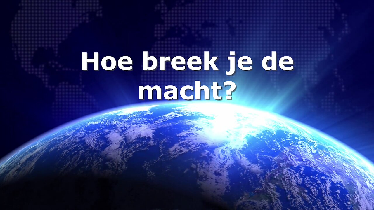 Hoe breek je de macht