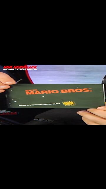 Why Super Mario Bros NES Manual Was Black