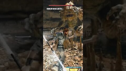 Executing The Rancor In Jedi Survivor #shorts