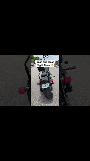 When your Harley gets detailed. #harleydavidson #nightrain #fxstb
