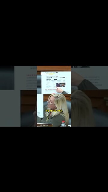 Marjorie Taylor Greene Showcases Explicit Hunter Biden Laptop Photos At IRS Whistleblower Hearing.