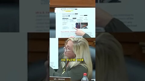 Marjorie Taylor Greene Showcases Explicit Hunter Biden Laptop Photos At IRS Whistleblower Hearing.