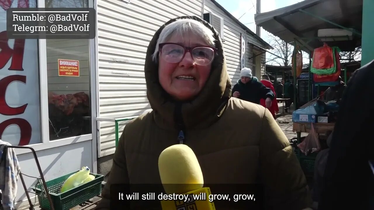 A Ukrainian Lady tells what she REALLY thinks about the war in Ukraine.