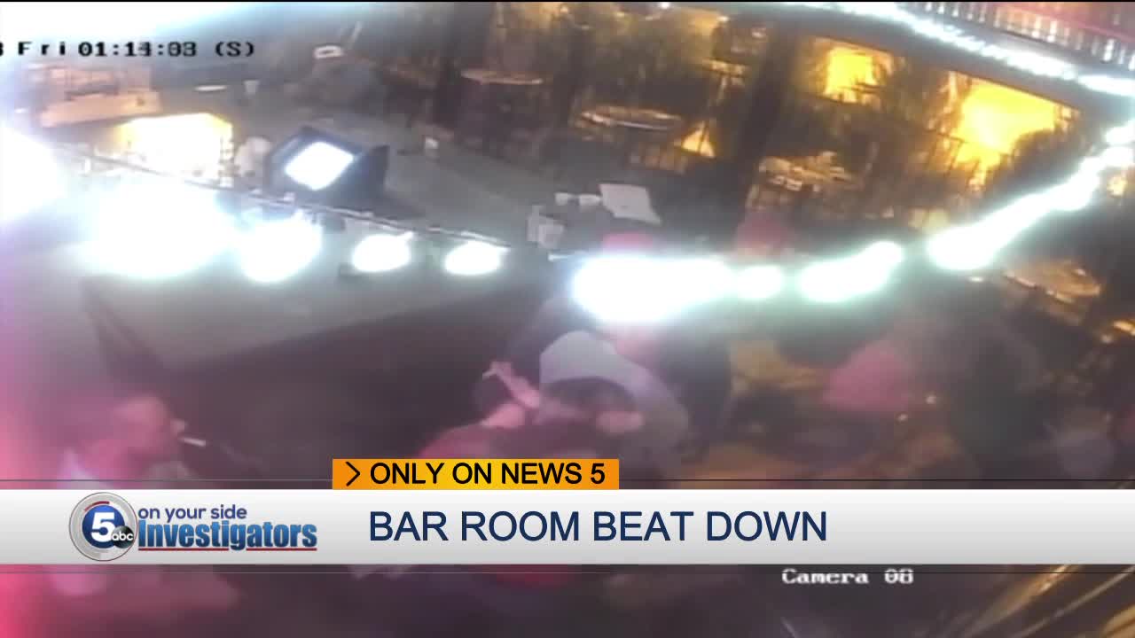 Video shows wild bar brawl that landed former Euclid cop in jail