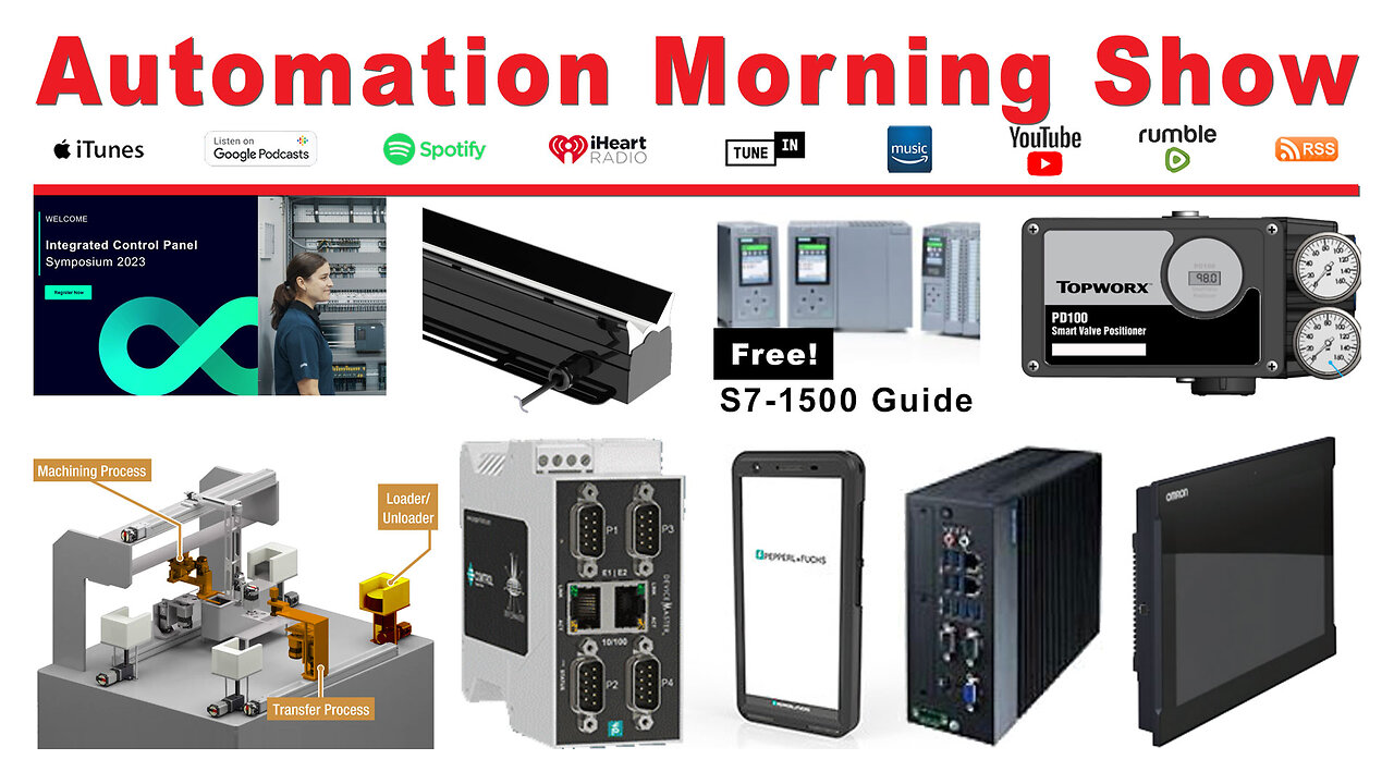 November 1 News: Control Panels, Ai Copilot, FactoryTalk, Yokogawa, KUKA, Banner, Codesys & more