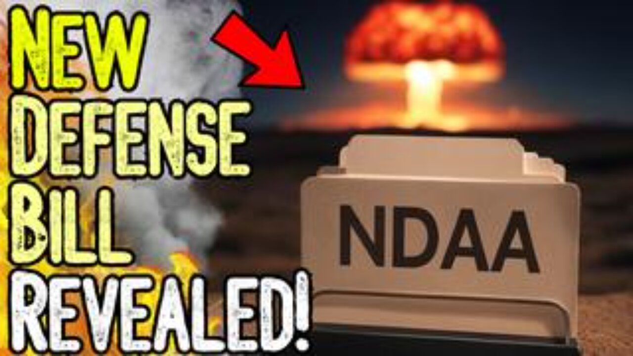 Crazy: New Defense Bill Revealed! - NDAA Calls For A Draft & War With China!