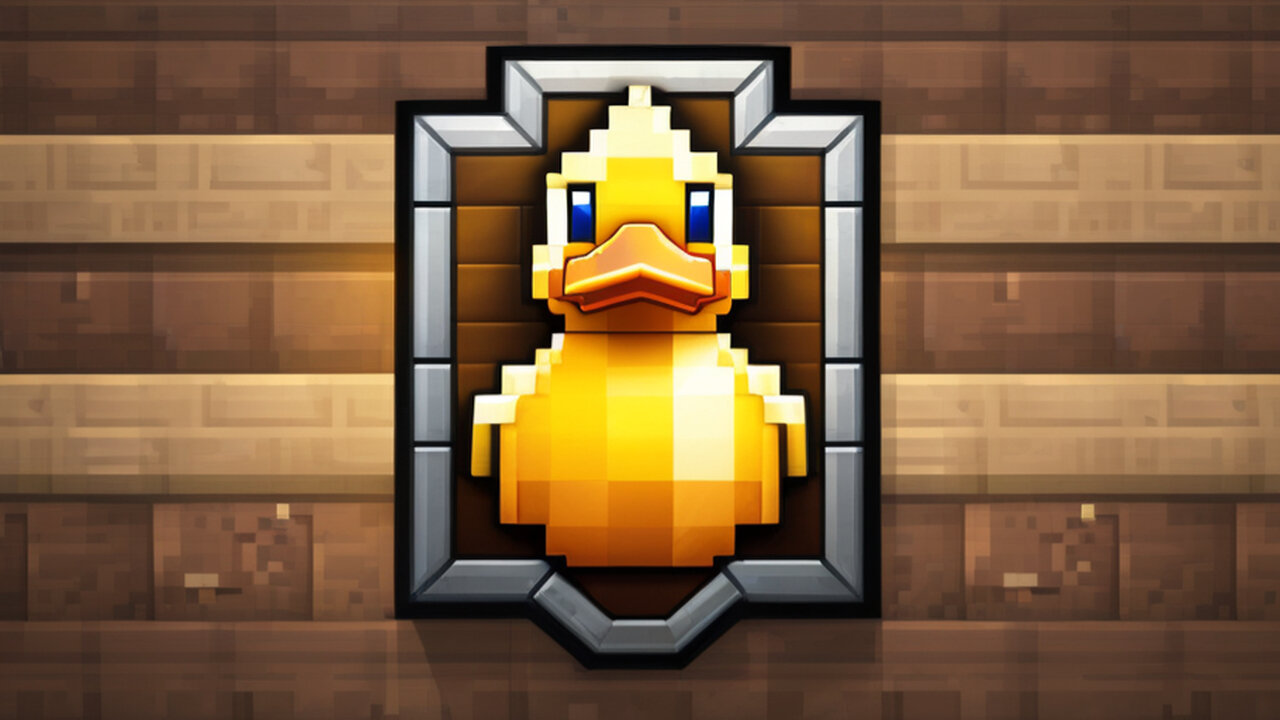 How To Make A Duck Banner In Minecraft