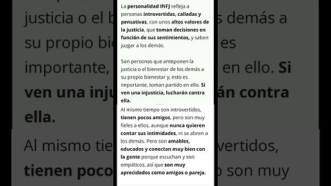 Personalidad INFJ / TitoJuan