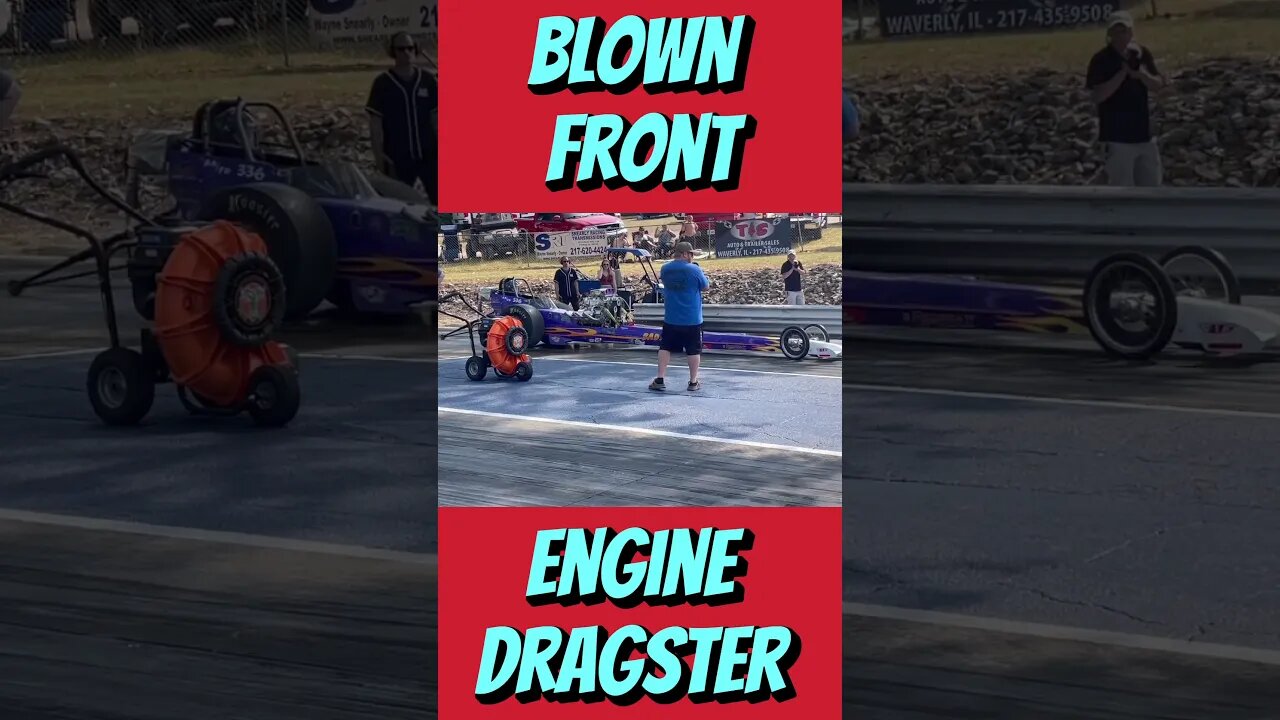 Blown Front Engine Dragster Laying Down Some Rubber! #shorts