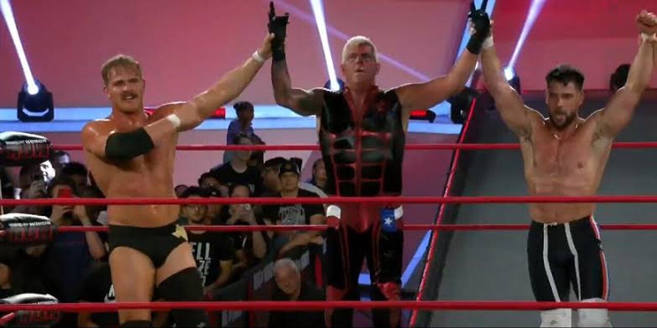 Dustin Rhodes and Von Erichs vs. Dark Order