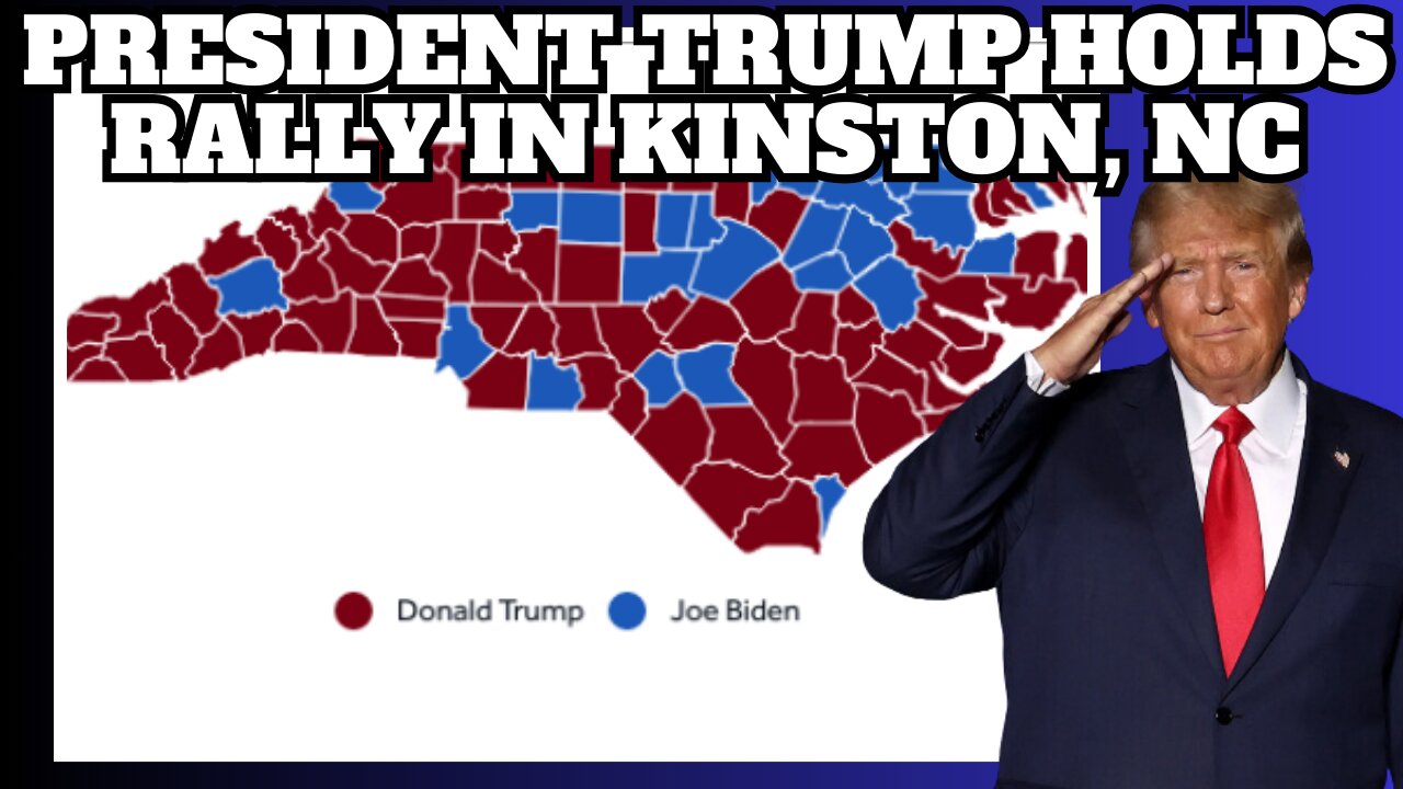 President Trump Holds Rally in Kinston, North Carolina, Nov. 3, 2024, 2:00 pm ET