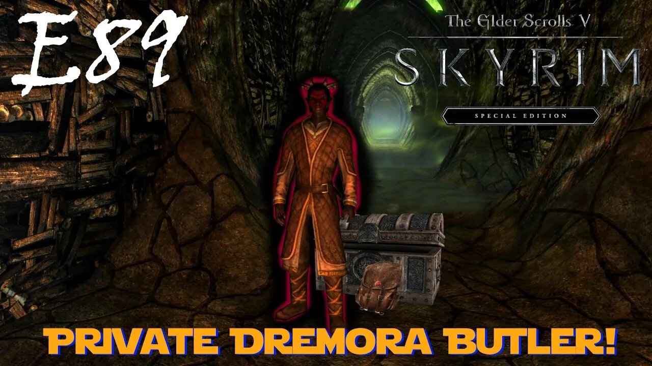 Skyrim // Secret Servant - Private Dremora Butler! - Untold Legends // E89 - Blind Playthrough