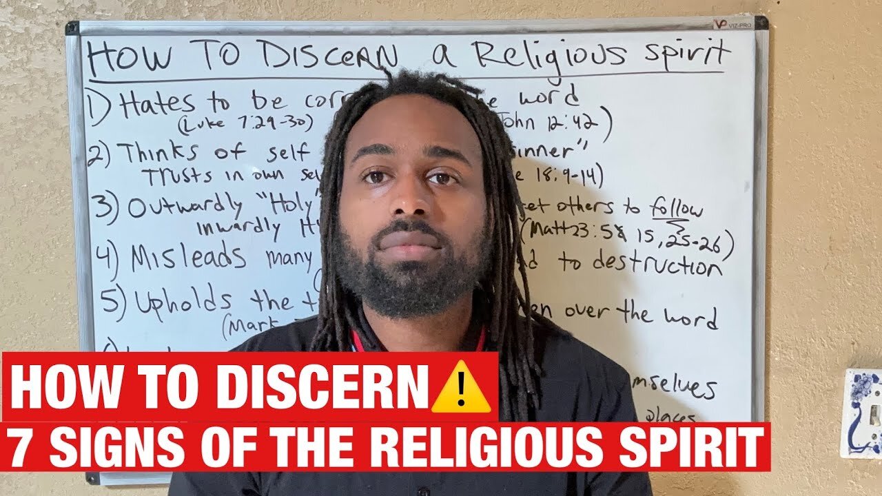 7 Signs Of The Religious Spirit