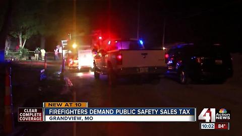 Grandview firefighters ask for tax-funded raise