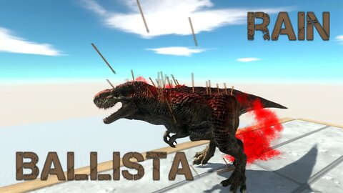 Ballista Rain VS Strong Units - Animal Revolt Battle Simulator