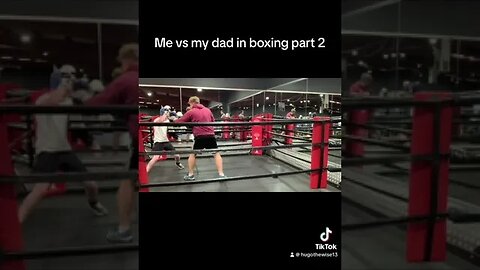 Me vs my dad in boxing part 2 #gym #boxing #fypシ #fypシ゚viral