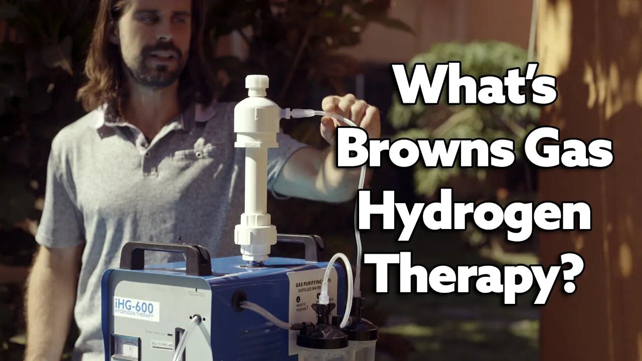 What's Browns Gas? The iHG-600 Hydrogen Therapy Machine