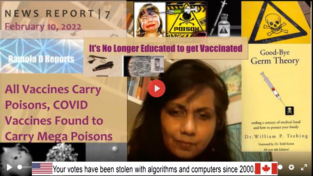 News Report 7 | All Vaccines Carry Poisons, COVID Vaccines Found to Carry Mega Poisons