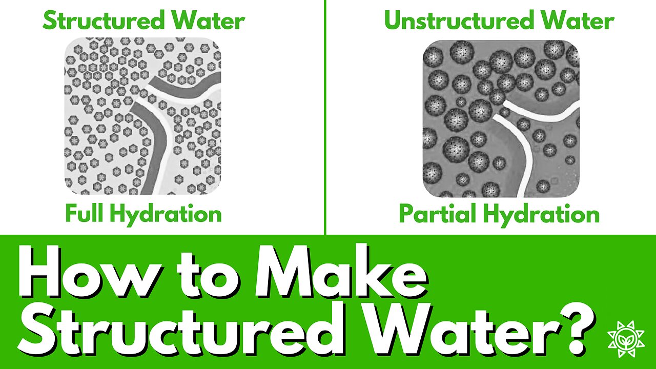 How To Make Structured Water At Home?