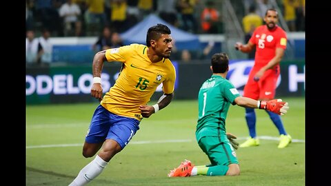 Gol de Paulinho - Brasil 3 x 0 Chile - Narração de Nilson Cesar