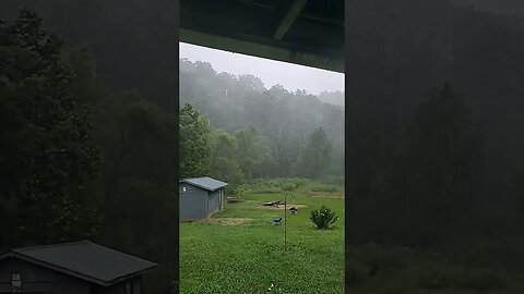 Eastern Kentucky Getting Soaked! 07-29-23 #kentucky #rain #pouring