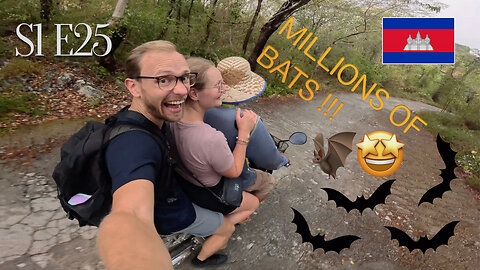 S1E25: Battambang's Bats and Journey to Bangkok