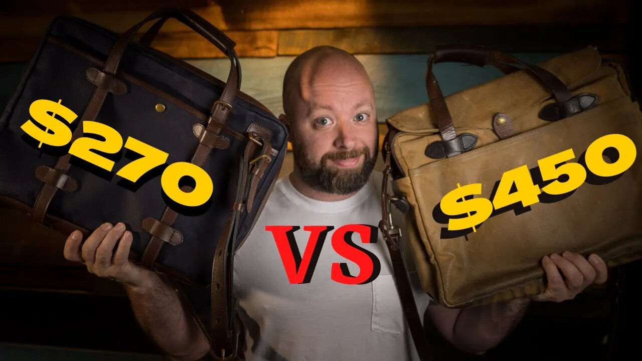 The BEST waxed bag? Filson vs Cravar